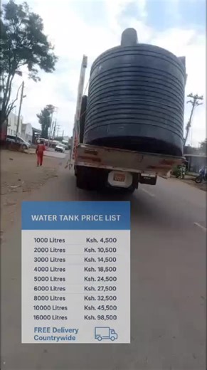 Affordable Water Tanks Available with Free Delivery