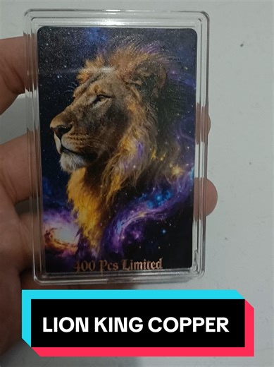 New product LION KING COPPER 1 OZ 31,1 GRAM MINTAGE : 400PCS EMAS PERAK TEMBAGA save 2026 dalam bentuk tembaga. bagi pencinta copper lover bisa simpan Cooper lion ini jadi asset berharga kalian bisa chat WhatsApp/ link bio perak batangan #copperbar #tembagabatangan #finecopper #daudtony #tembaga