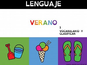 Verano Vocabulario 1