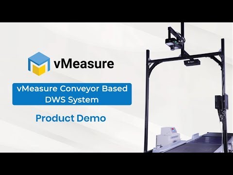 vMeasure Conveyor Based DWS System | Product Demo | Conveyor DWS System with Checkweigher