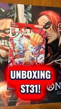 Unboxing One Piece Starter deck ST31! #onepiece #unboxing #tcg #onepiecetcg #starterdeck