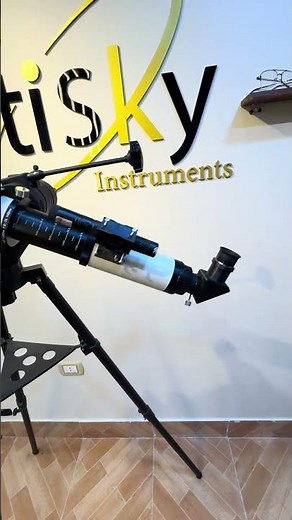 Powerful Refractor Telescope 90/650–1300 🔭 | Smooth Slow Motion Mount