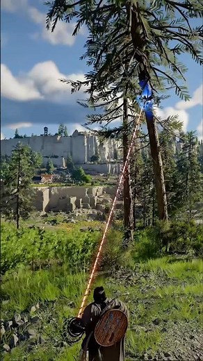 You can CATAPULT yourself Using a Tree in Crimson Desert! #crimsondesert #gaming #tutorial #shorts