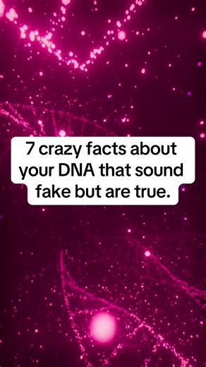 Your DNA is stranger than you think… 🧬 Most people have no idea what’s actually hidden in their DNA. Which fact surprised you the most? 👀 Comment the number ⬇️ #fyp #viral #DidYouKnow #MindBlown #facts