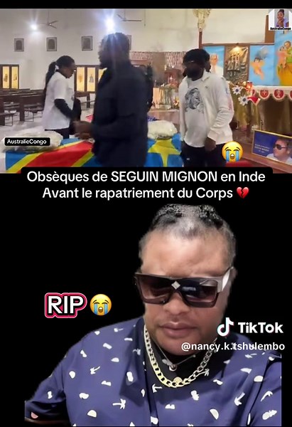 Obsèques de Seguin Mignon en Inde : Un hommage émouvant