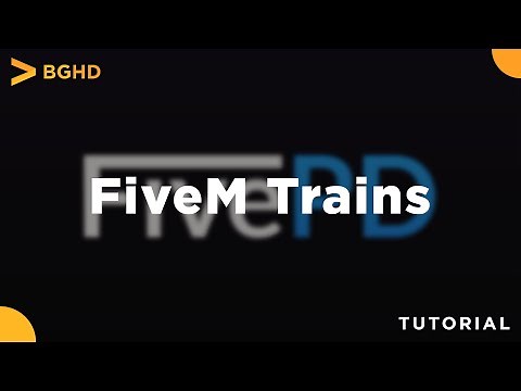 Add Trains to FiveM - FiveM Trains Install Tutorial/Overview