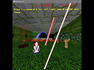 Maze Runner 3D | with source code | OpenGL | C++