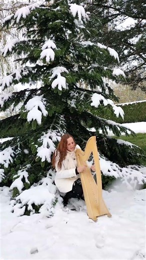 ❄️FROZEN❄️HARP❄️ Let it Go French Version #celtic #harp