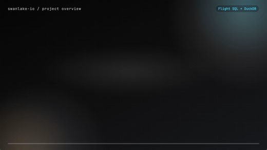 SwanLake：一个基于 DuckDB   DuckLake 的 Arrow Flight SQL 数据湖服务