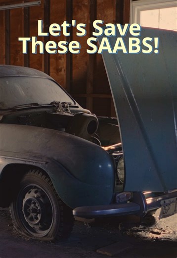 Let’s save these Saabs! This is a true barnfind pair of rare 1960’s Saab 96 two-stroke cars. It’s time we get them back on the road. #saab #twostroke #saab96 #barnfind #cartok