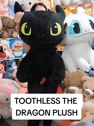 Toothless The Dragon Plush: Night Fury & Light Fury Toys