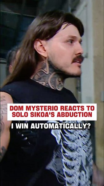 According to Dominik, one man’s abduction is another man’s...victory? 💀