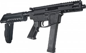 Foxtrot Mike FM-9 Semi-Automatic AR-15 Pistol 9mm 5" Threaded Barrel - 7920-9MM-5 W / Free Sylvan Pistol Brace.