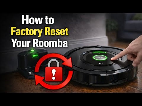 How to Factory Reset Your Roomba (All Models: i7, s9, 600, 900)