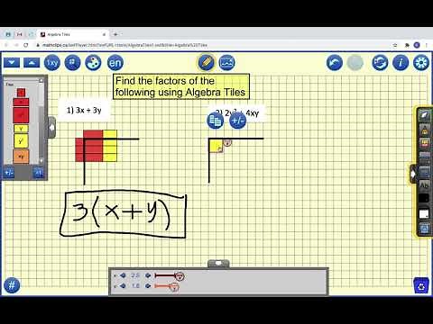 Factoring Polynomials Visually by Algebra Tiles