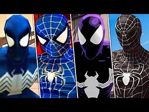 Evolution of Black Suit in Spider-Man Games 2000 - 2014