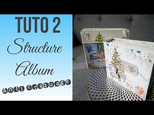 TUTORIAL 2 COZY WINTER ALBUM | Album structure | Anti-cracking technique | Chat Scrap |