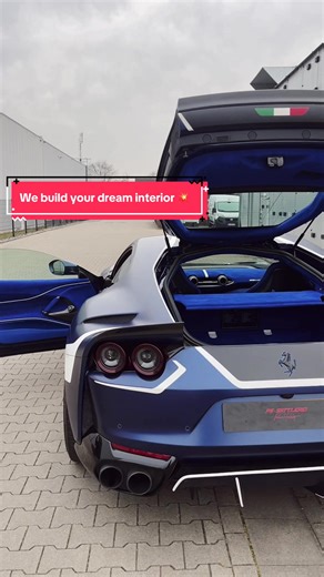 Do you like our new Interior for the 812 Superfast 💥 ? #812 #ferrari #hypercars #ferrariclub #tuningcar