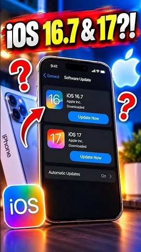 iOS Update Showing iOS 16.7 & 17 on iPhone? Here’s Why!