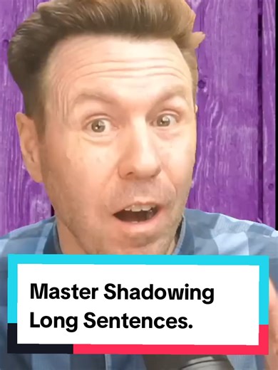#creatorsearchinsights Master Shadowing Long Sentences, Sharp Your Speaking Skills, Boost Fluency with Shadowing #englishlearning #grammarhacks #speakenglish #languagegoals
