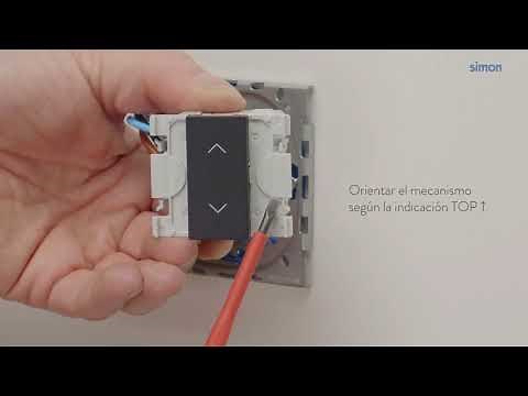 Tutorial instalación interruptor de persianas iO | Simon 270