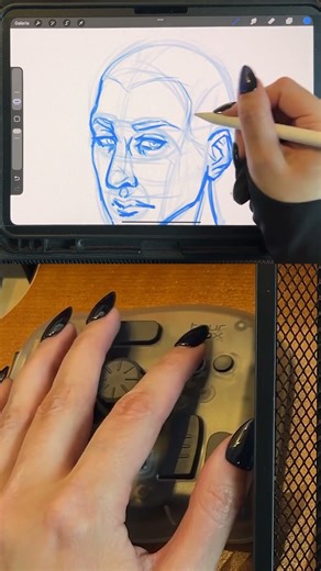 TourBox Elite Plus | Procreate Drawing Test