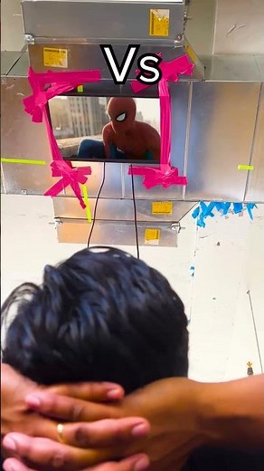 World's smallest 4k headset 😎 #tech #vr #technology #virtualreality #spiderman