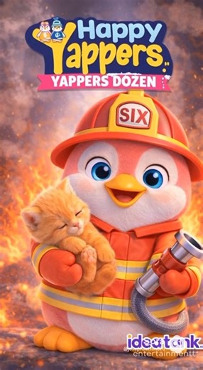 Jay@Play on Instagram: "Happy Yappers have some new friends, Yappers Dozen. Introducing Sparky Six & Skyler Seven, YIP YAP YO, LET’S GO! These little Penguins bring some smooth moves with their frosty groove. Dance & Sing Along! www.LoveHappyYappers.com #HappyYappers #yappersdozen #yipyapyo #penguins"