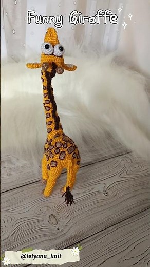 Crochet Funny Giraffe Tutorial