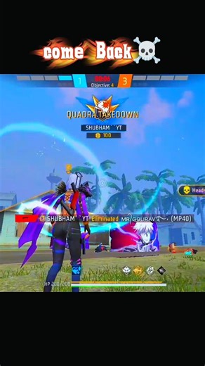 Come Back Hoga 😈☠️ #freefire #shorts #trending #viral #gamingshorts