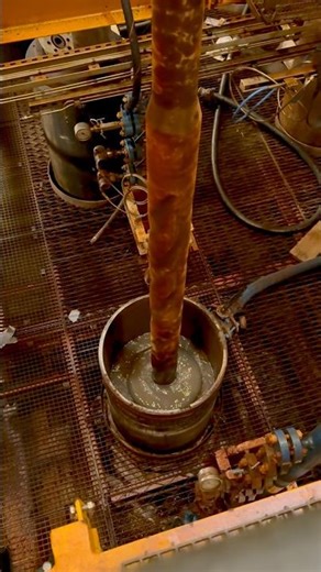 18-Inch Casing Cut on Abandonment Well 🔥 | Real Offshore action #shorts #offshore