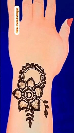 back hand bel mehndi design #shorts #short #shortsfeed #viral #mehndi #henna