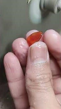Herstellung eines roten Citrin-Steins, Making of a Red Citrine Stone, #shorts #deutschland