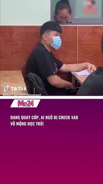 ĐANG QUAY CÓP, AI NGỜ BỊ CHECK VAR VỠ MỘNG HỌC TRÒ! #tiktokgiaitri #247network #media24 #tiktoknews #me24