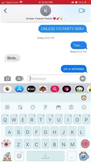 Birds on a wire text