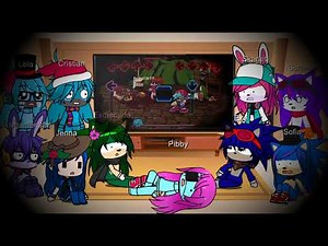 THE GAEL SHOW characters gacha reacts to fnf mario madness v2 (MX)