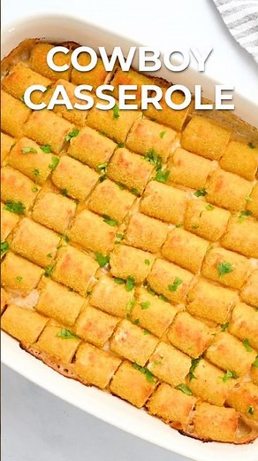Cowboy Casserole #recipe #casserole #dinner