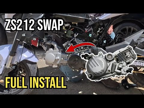 Boom Vader 125 Gets a MASSIVE Engine Upgrade | ZS212 Swap