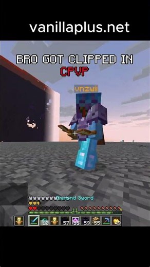 How I Got An INSANE Clip On Vanillaplus.net #minecraft #crystalpvpmontage #drdonut #k1rbe #pvp