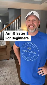 💪🏻ARM BLASTER FOR BEGINNERS!! ✅Complete each exercise for 30 seconds, rest, and then repeat 2 more times. ✅Like/Save/Share #coachdobbsfit #armworkout #armday #beginner #beginnerworkout #FitnessJourney | Kris Dobbs