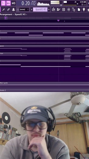 POV You made a CRAZY Jazz song with a Synth #shorts