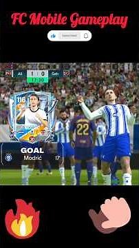 Fc Mobile Gameplay | Modric & Forlán 🔥🎯 | H2H M/7 #viralshorts