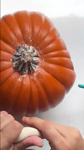 Terracotta Pumpkin - Faux Terra Cotta (It's Baking Soda)