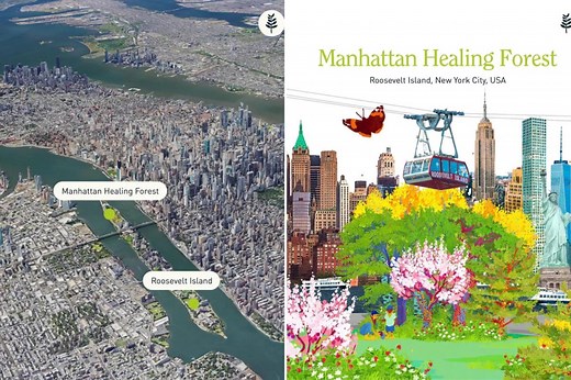 NYC’s first-ever ‘mini forest’ coming to Roosevelt Island this spring