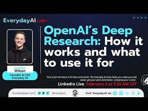 OpenAI’s Deep Research: How it works and what to use it for