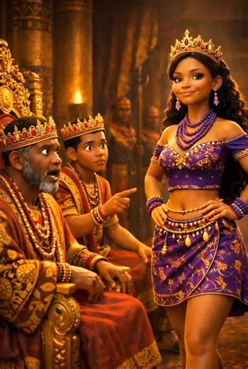 The Stubborn Princess and the Tradition – Part Two 👑 Princess Adaeze thought being a Princess meant she could do anything… But the King’s anger changed everything. #StoryTime #AfricanStories #RoyalDrama #FYP
