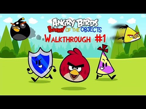 Angry Birds Brawl Of The Objects | BETA WALKTHROUGH part 1