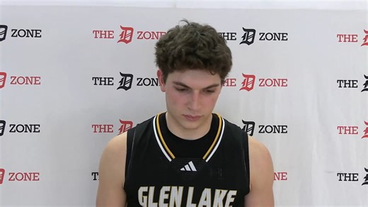 Maple City Glen Lake 2026 Jacob Plamondon (Grand Valley State commit) discussed their win over the weekend. He talked about the performance, their team bonding weekend, and why he chose GVSU. 02/07/2026 #78 Maple City Glen Lake (13-3) beat Advanced Technology Academy (11-6) 60-50 at The D Zone 2026 Playoff Tune-Up @GL_Basketball @j_plamondon35 | The D Zone Basketball
