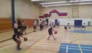 The guys putting our girls Next Level Development program through practice this morning! | Storm Basketball