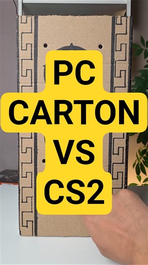 PC de CARTON vs CS2 - cine castiga? #cs2 #gpu #budget